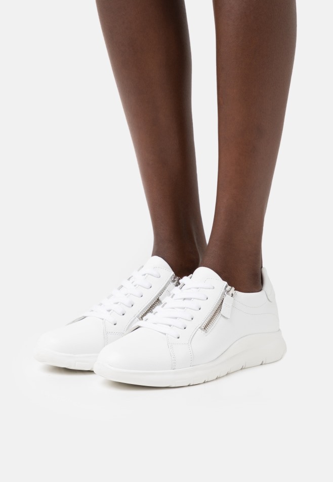 Gabor Blanc/argent | Baskets Exclusives